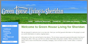 Sheridan Green House Living for Sheridan